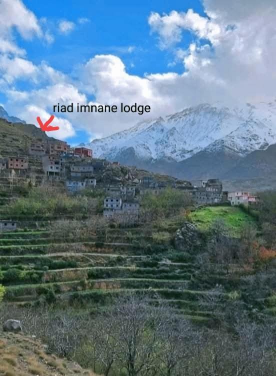 Riad Imnane Lodge Tamgaist Bagian luar foto